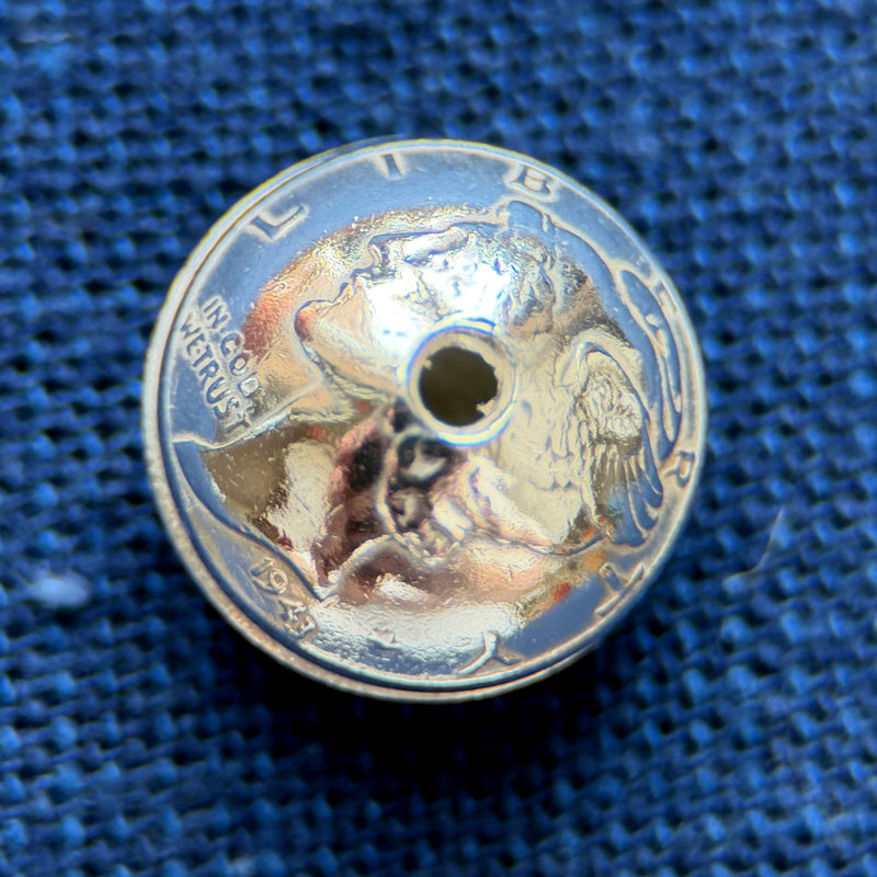 Vintage Mercury Dime Bead